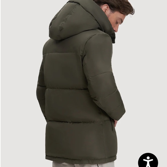 NOIZE Vegan Mid-Length Puffer Jacket - Picture 1 of 5